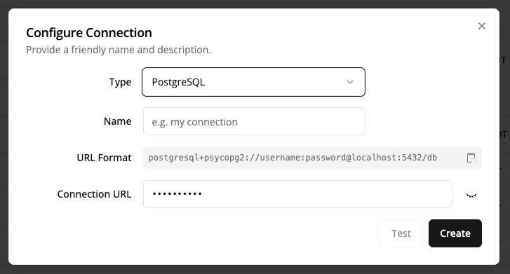 Add Connection