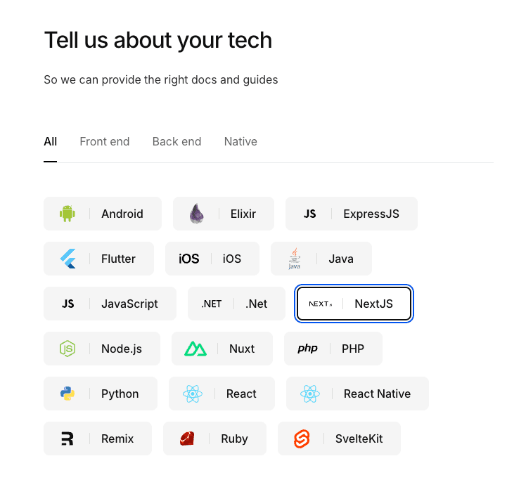 Kinde Application Details